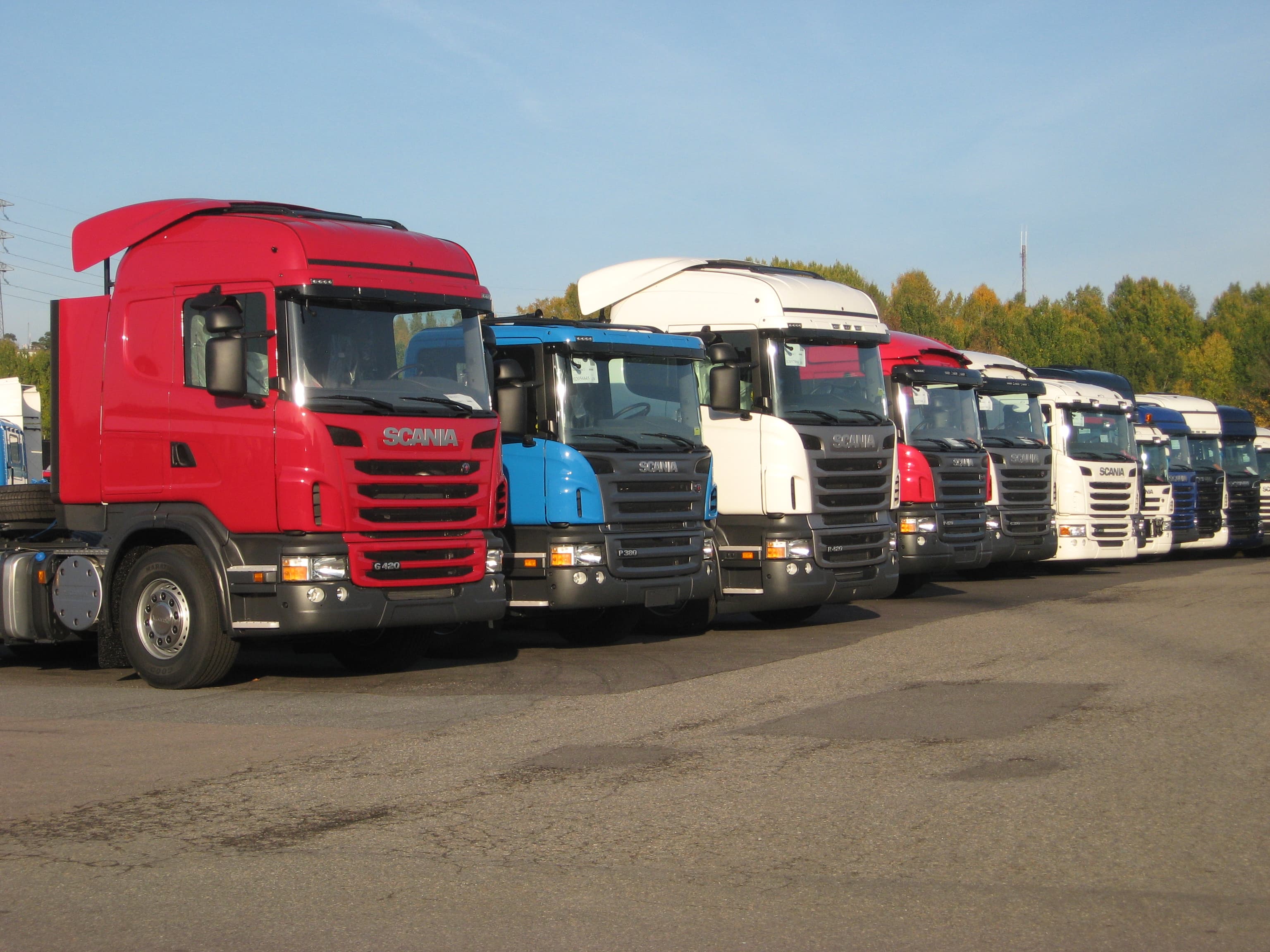 Scania PGRT range truck