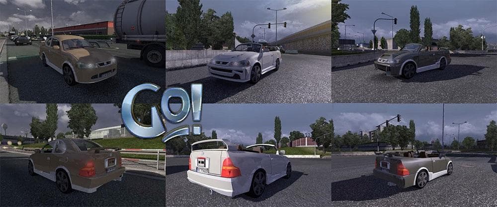 Auto Go! in Traffic – Other mod for Euro Truck Simulator 2