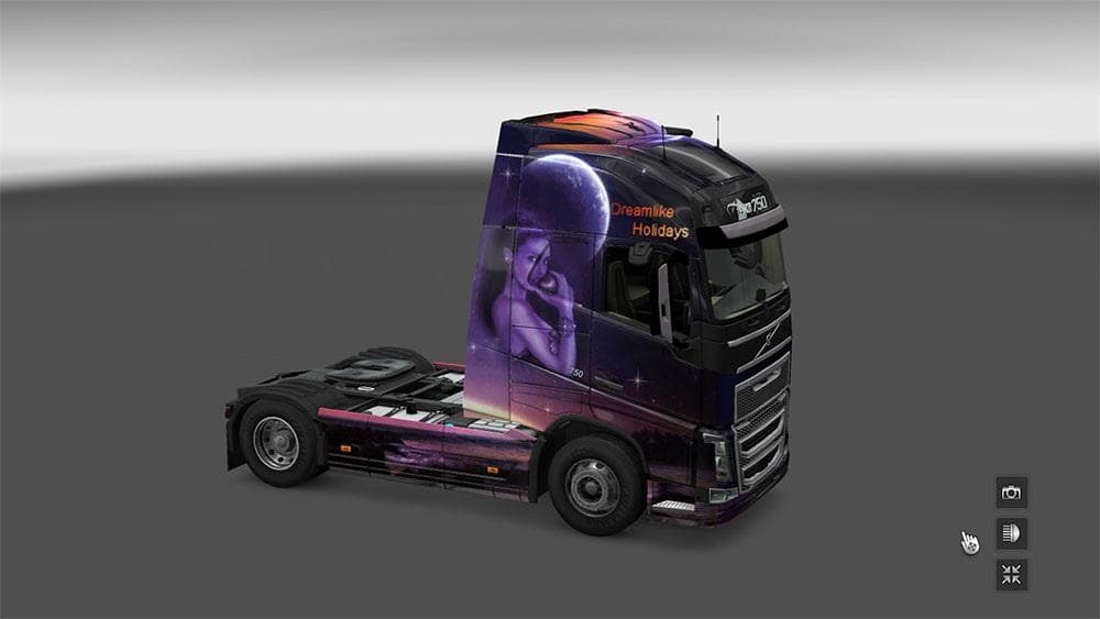 Dreamlike Holidays – Skins mod for Euro Truck Simulator 2