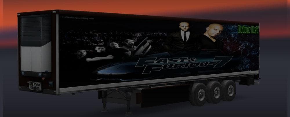 Fast and Furious 7 Trailer Skin screenshot 2