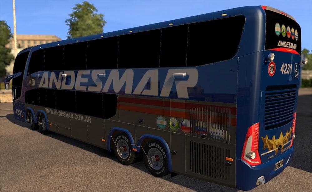 G7 Dd 8×2 Andesmar Argentina Skin – Skins mod for Euro Truck Simulator 2