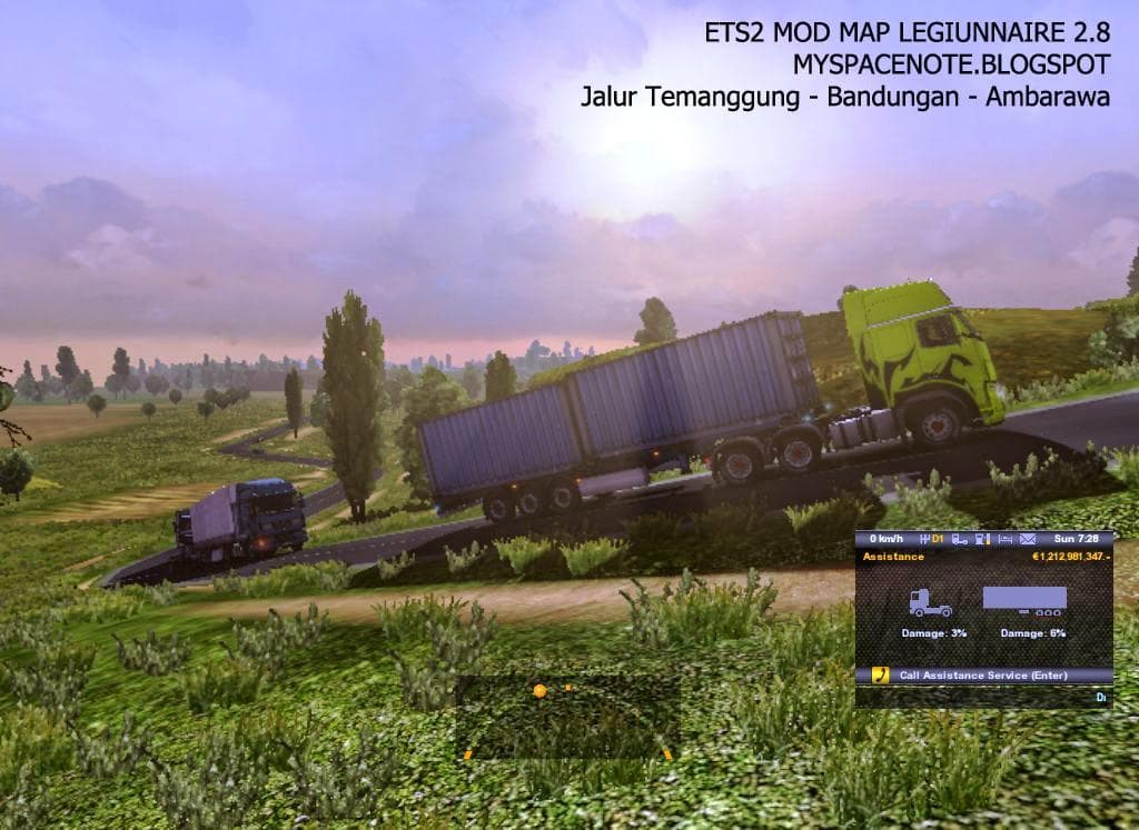 Map Legiunnaire2 v28 – Maps mod for Euro Truck Simulator 2