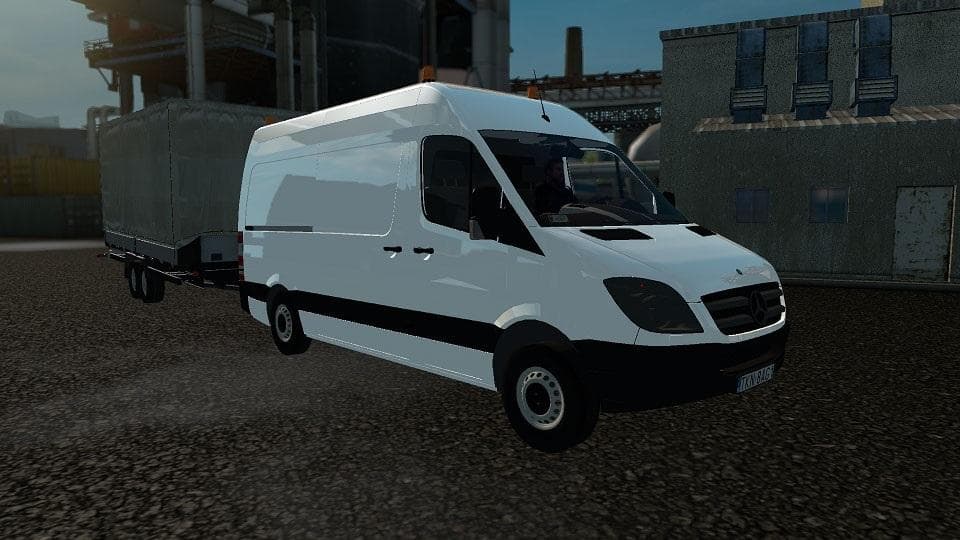 Mercedes Sprinter Rework – Trucks mod for Euro Truck Simulator 2