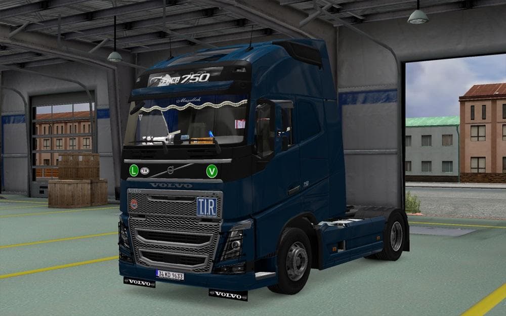 New Volvo Interior – Other mod for Euro Truck Simulator 2