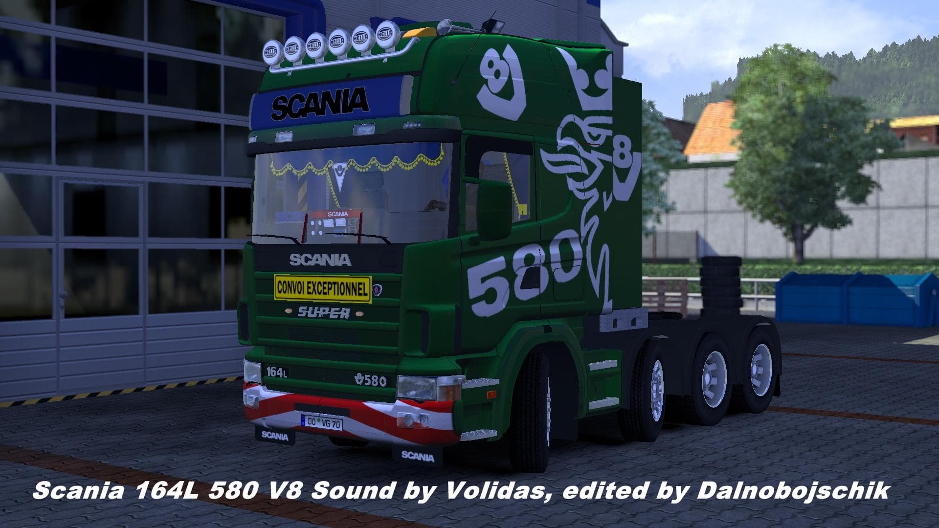 Scania 164L 580 V8 Sound – Sounds mod for Euro Truck Simulator 2