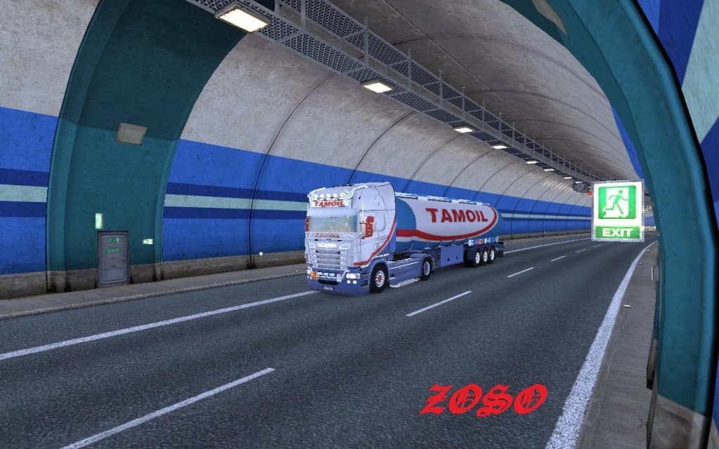 Scania R- RJL tamoil petroli skin screenshot 4