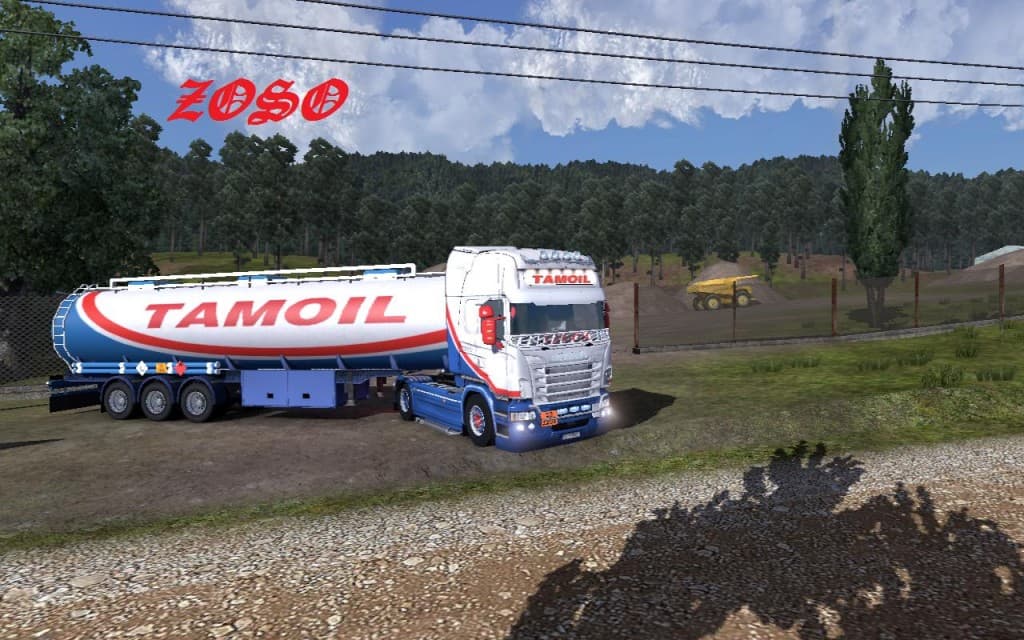 Scania R- RJL tamoil petroli skin screenshot 3