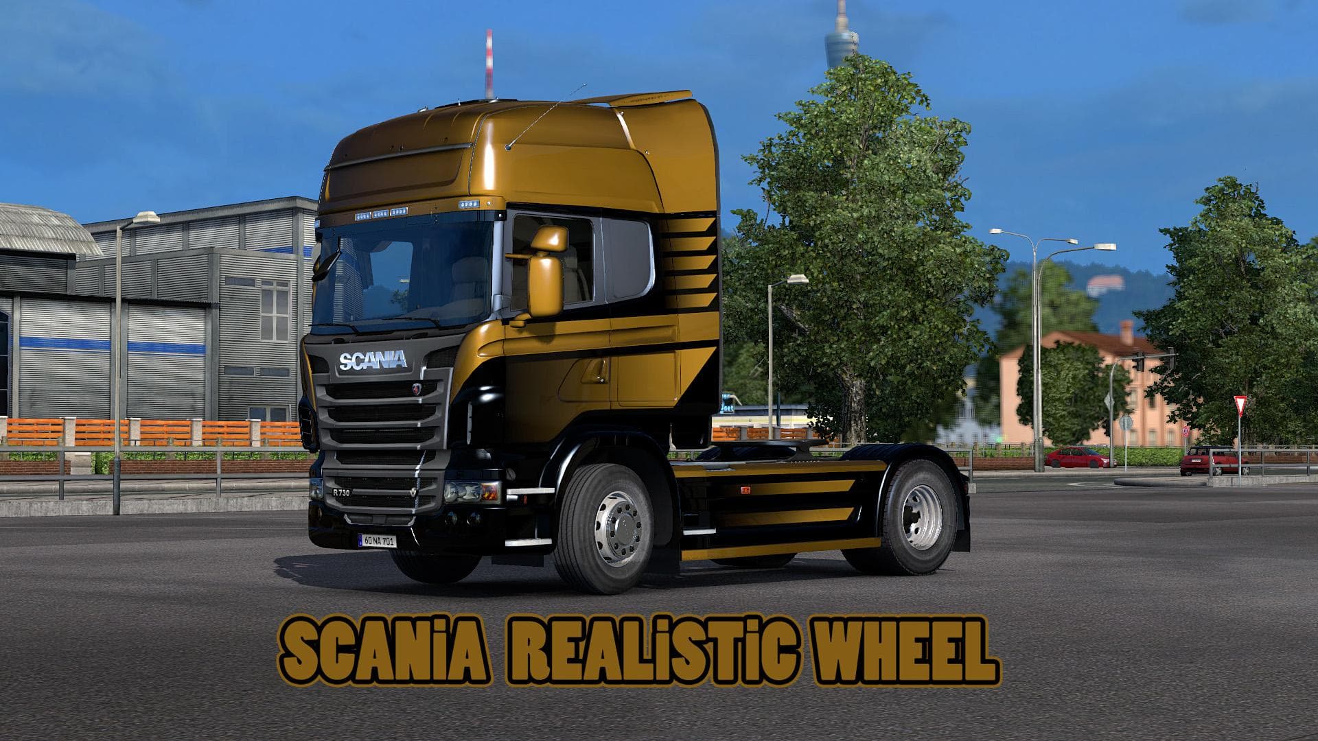 Scania Realistic Wheels – Parts mod for Euro Truck Simulator 2