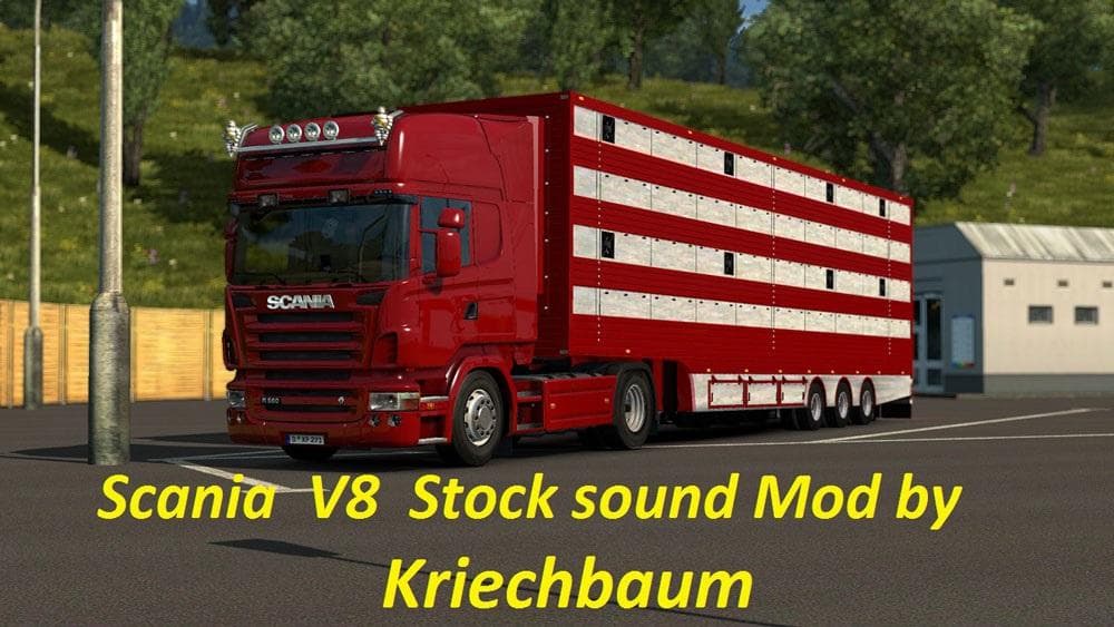 Scania Stock V8 sound mod – Sounds mod for Euro Truck Simulator 2