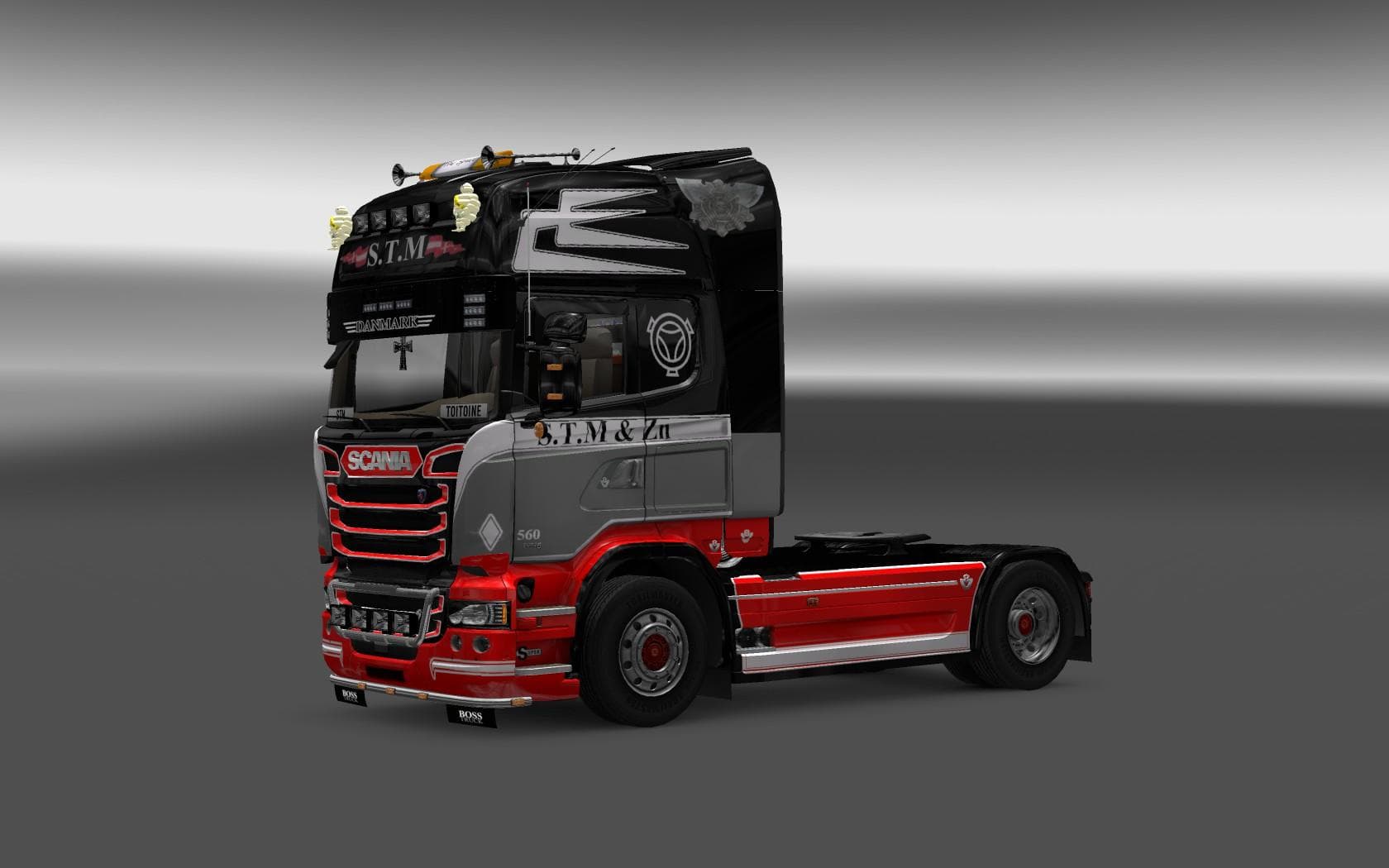 Scania Streamline S.T.M Skin re-edit – Skins mod for Euro Truck Simulator 2