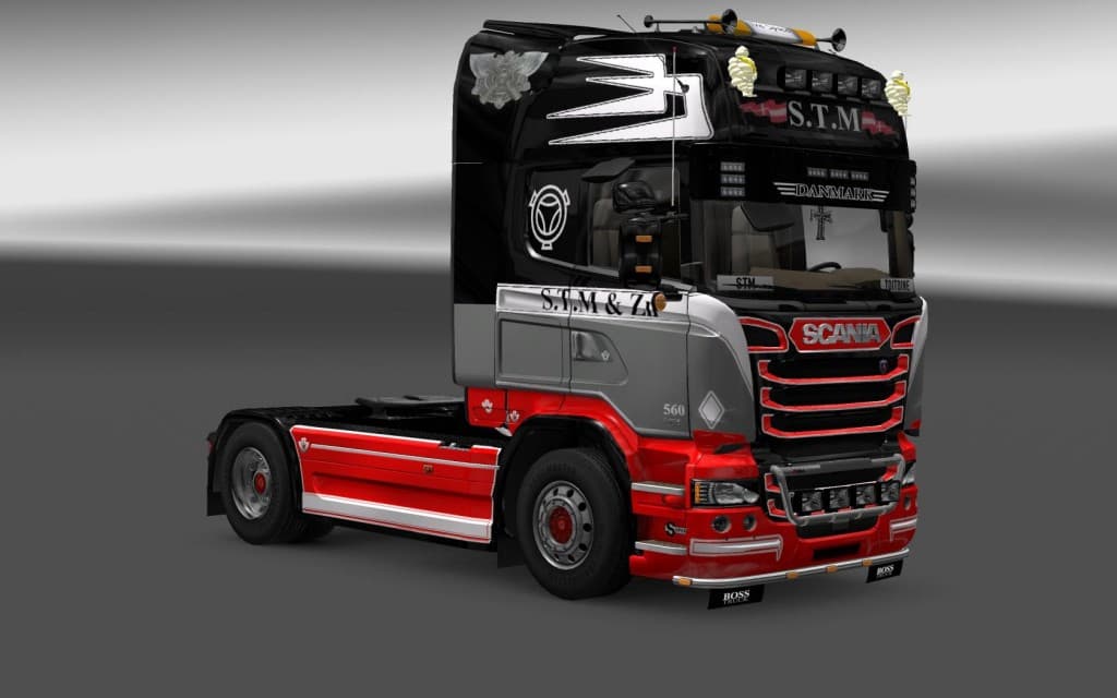 Scania Streamline S.T.M Skin re-edit screenshot 3