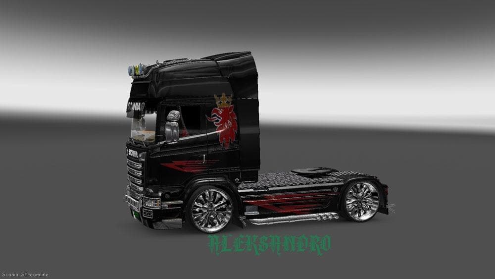 Scania Streamline SD1 Skin – Skins mod for Euro Truck Simulator 2
