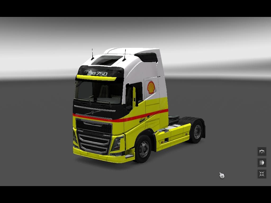 Shell truck+trailer volvo FH 2012 – Trailers mod for Euro Truck Simulator 2