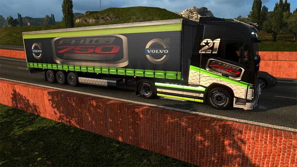 Skin Volvo fh16 750 – Skins mod for Euro Truck Simulator 2