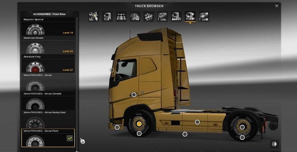 Temporary Name – Parts mod for Euro Truck Simulator 2