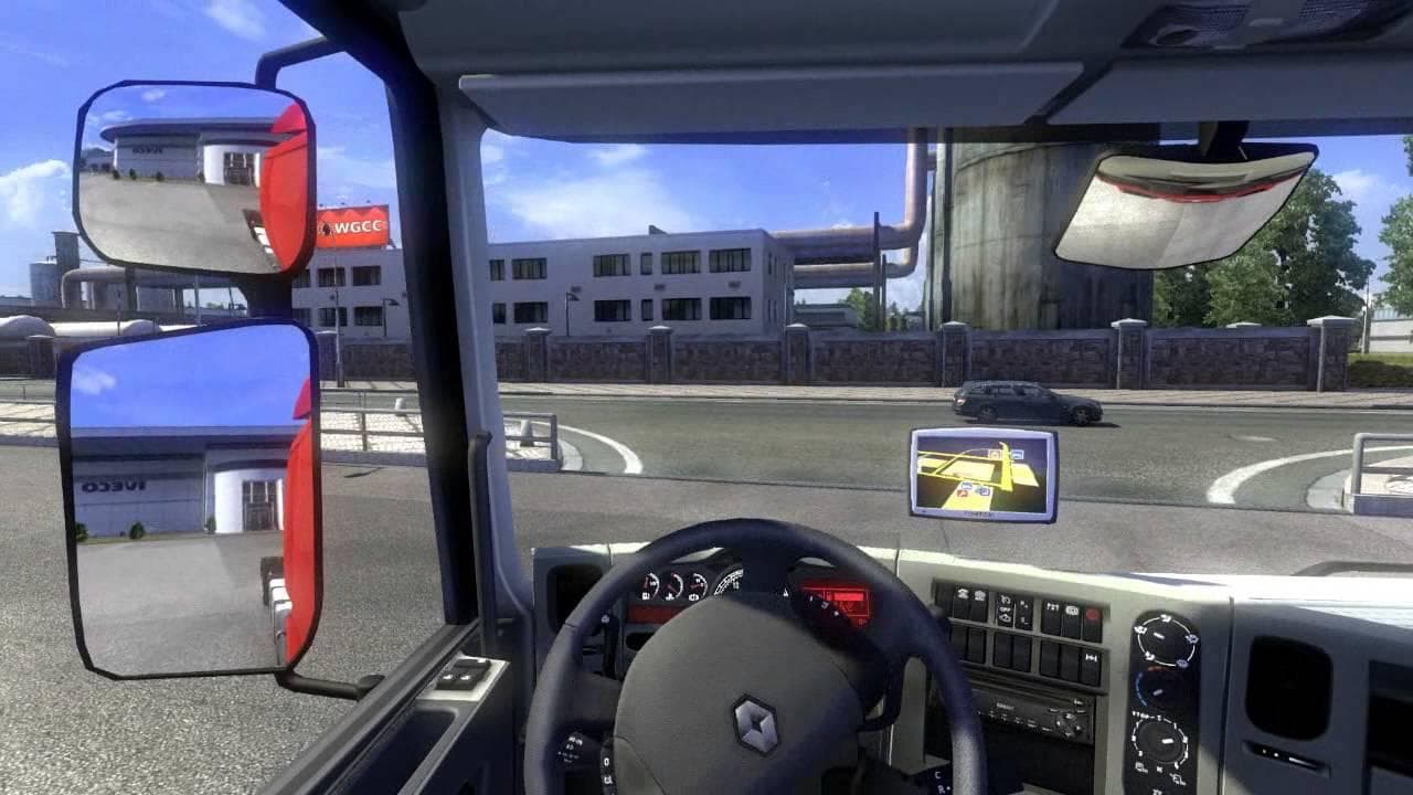 TomTom Navigator for all Trucks – Parts mod for Euro Truck Simulator 2