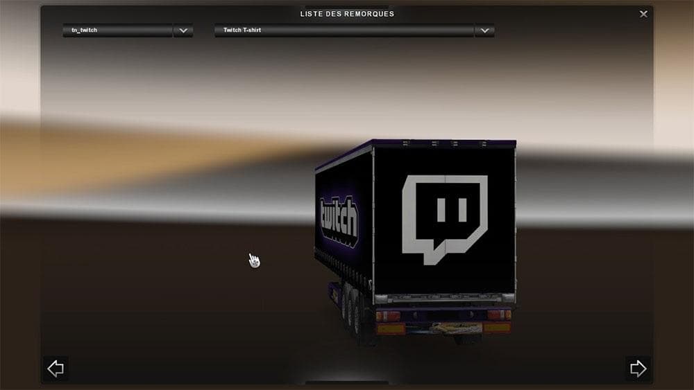 Twitch Trailer – Trailers mod for Euro Truck Simulator 2