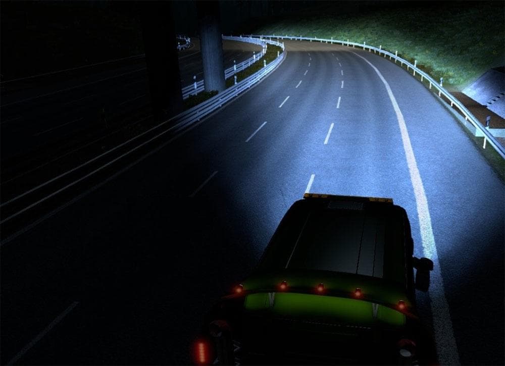 Xenon for Scania RJL – Parts mod for Euro Truck Simulator 2