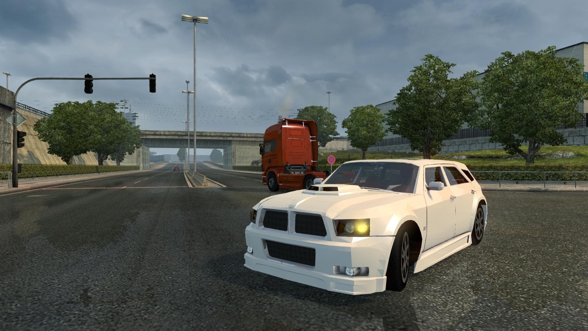 Auto Hammer in Traffic – Other mod for Euro Truck Simulator 2
