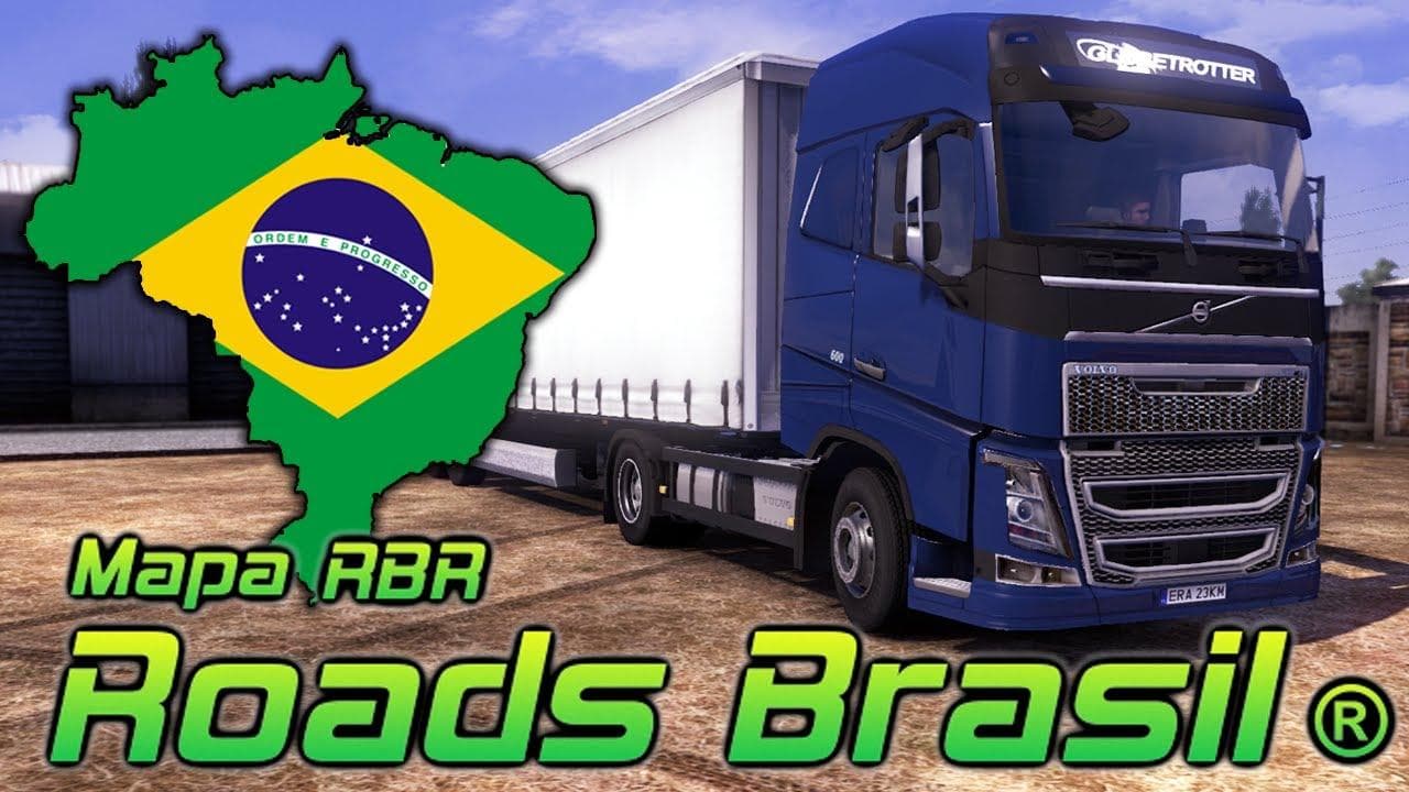Brasil map – Maps mod for Euro Truck Simulator 2