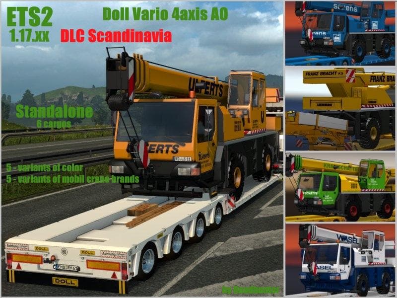 DOLL VARIO 4axis – Trailers mod for Euro Truck Simulator 2
