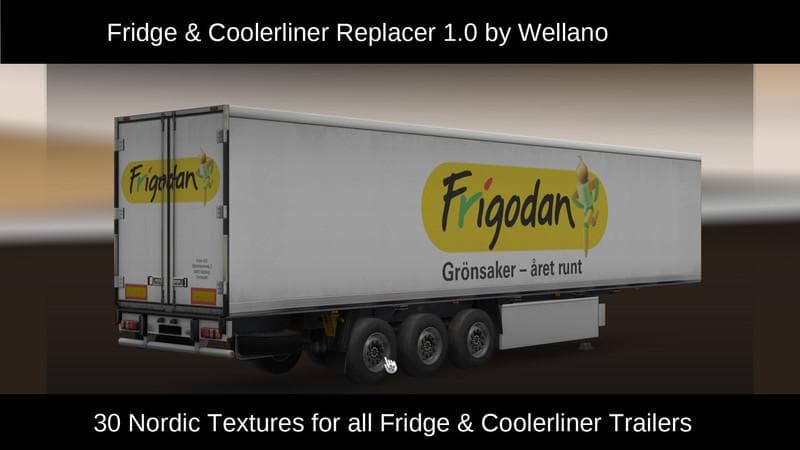 FRIDGE & COOLERLINER REPLACER – Skins mod for Euro Truck Simulator 2
