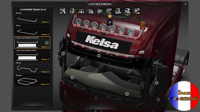Lobar and Lightbox MPIV 1.18 – Skins mod for Euro Truck Simulator 2