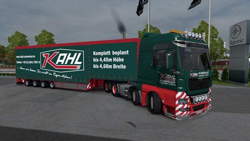 MAN TGX Kahl Heavy Combo Scandinavia – Skins mod for Euro Truck Simulator 2