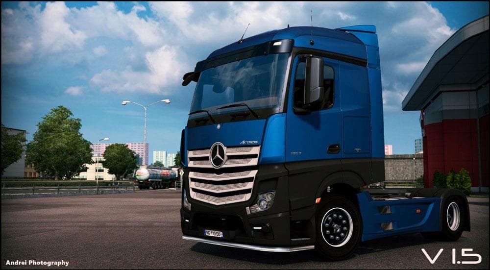 Mercedes Actros MP4 edited – Trucks mod for Euro Truck Simulator 2