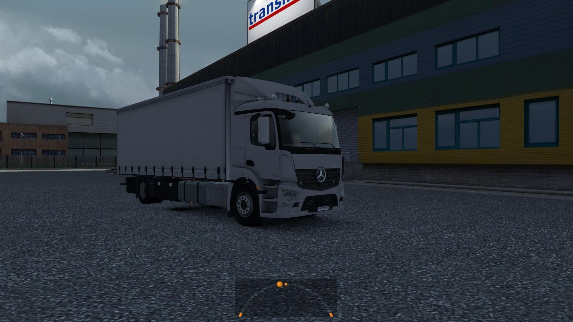 Mercedes Antos 1840 BDF – Parts mod for Euro Truck Simulator 2