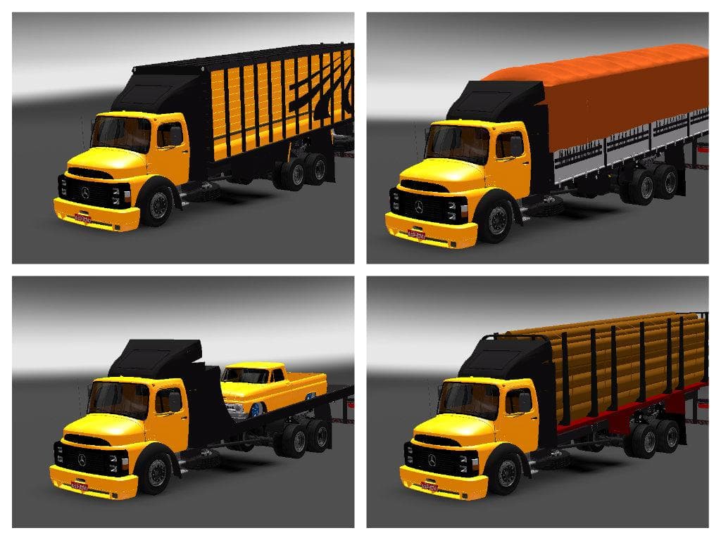 Mercedes-Benz 1113 – Trucks mod for Euro Truck Simulator 2