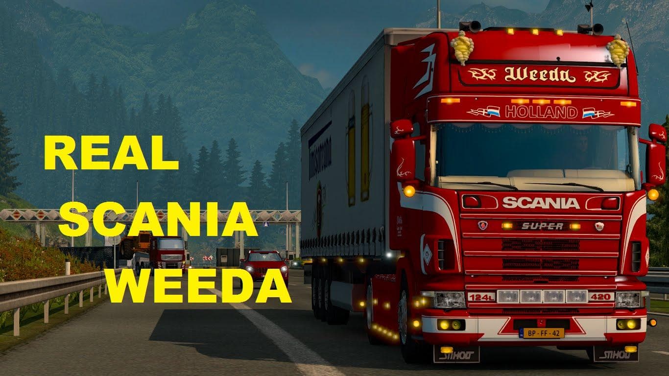 Scania 124L Weeda Holland – Trucks mod for Euro Truck Simulator 2