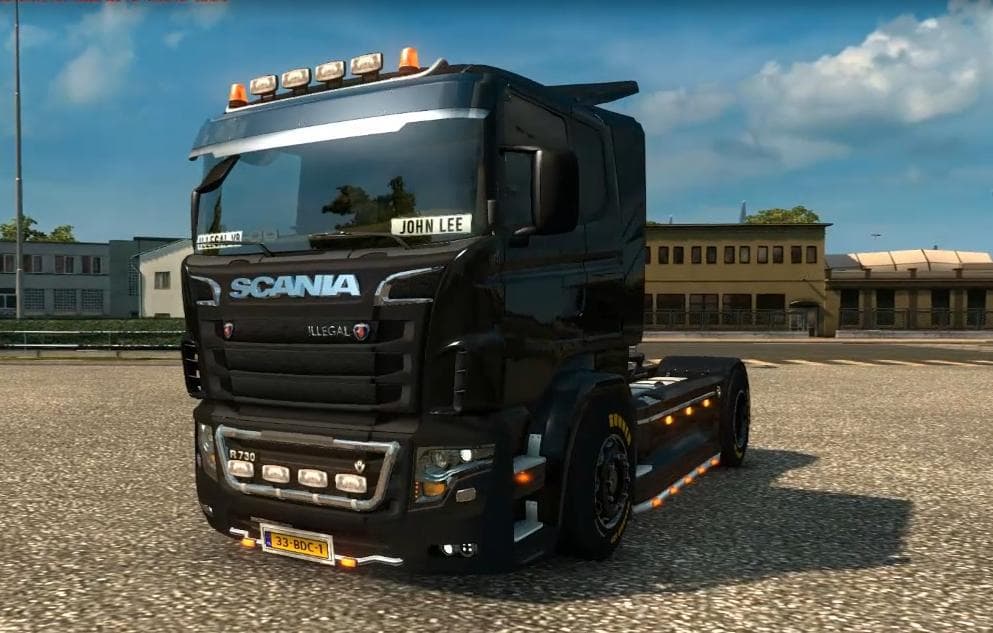 SCANIA ILLEGAL V8 FAT 1.18 – Trucks mod for Euro Truck Simulator 2