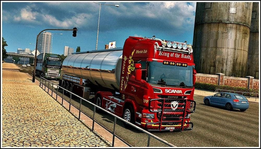 Scania R skin Wheeled life – Skins mod for Euro Truck Simulator 2