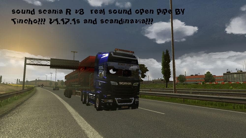 Scania R V8 sound – Sounds mod for Euro Truck Simulator 2