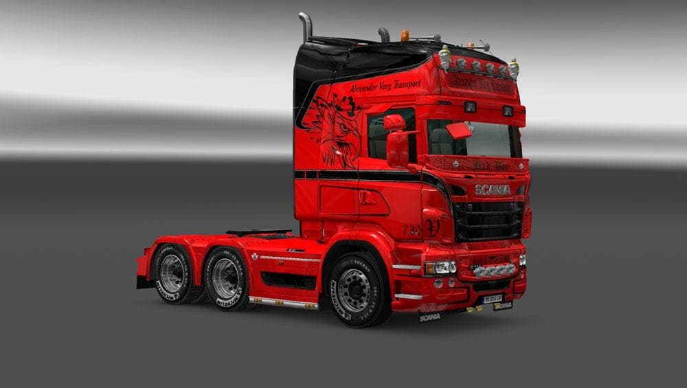 Scania RJL Varg Transport Skin – Skins mod for Euro Truck Simulator 2