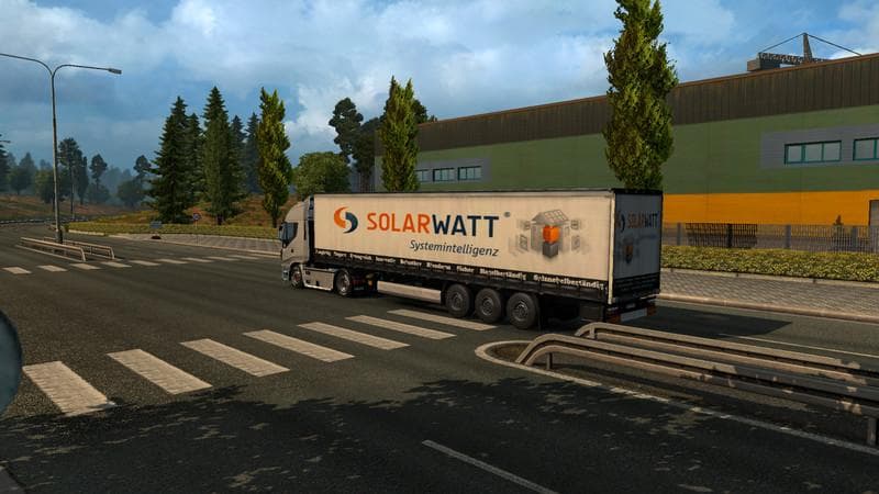 SOLARWATT TRAILER – Trailers mod for Euro Truck Simulator 2