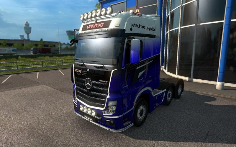 Viking Logistics MPIV – Skins mod for Euro Truck Simulator 2