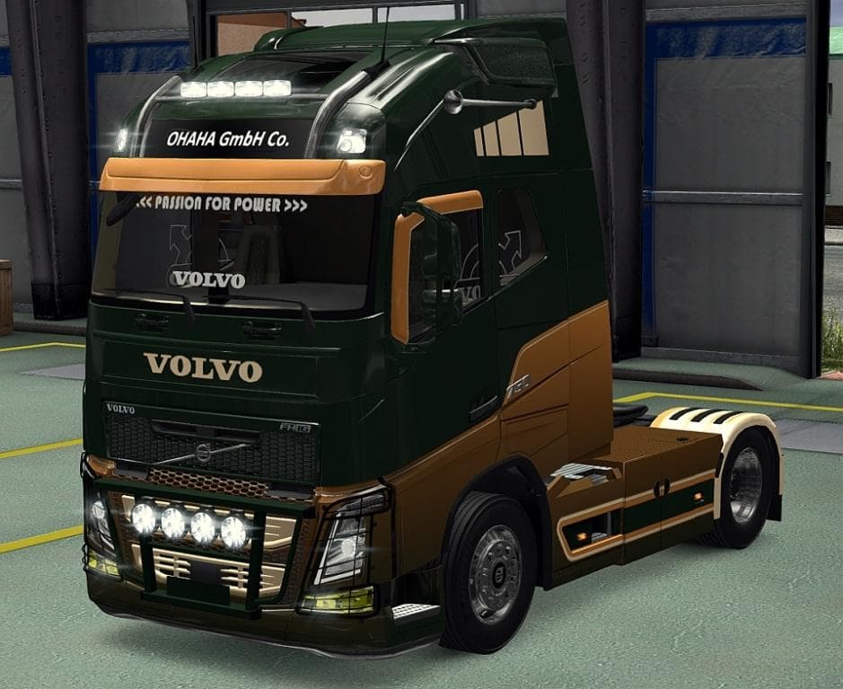 Volvo FH 2012 .5r – Parts mod for Euro Truck Simulator 2