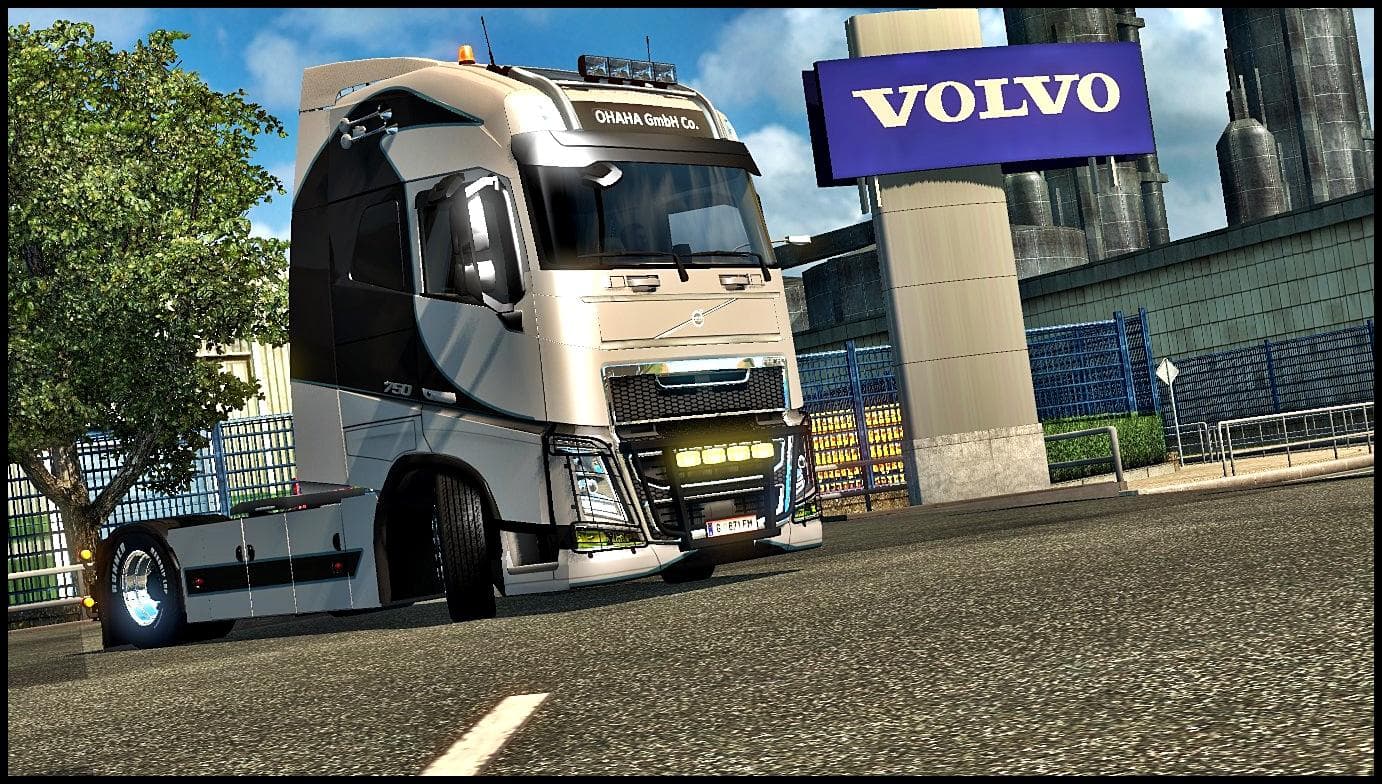 Volvo fh16 2013(ohaha) Skin – Skins mod for Euro Truck Simulator 2