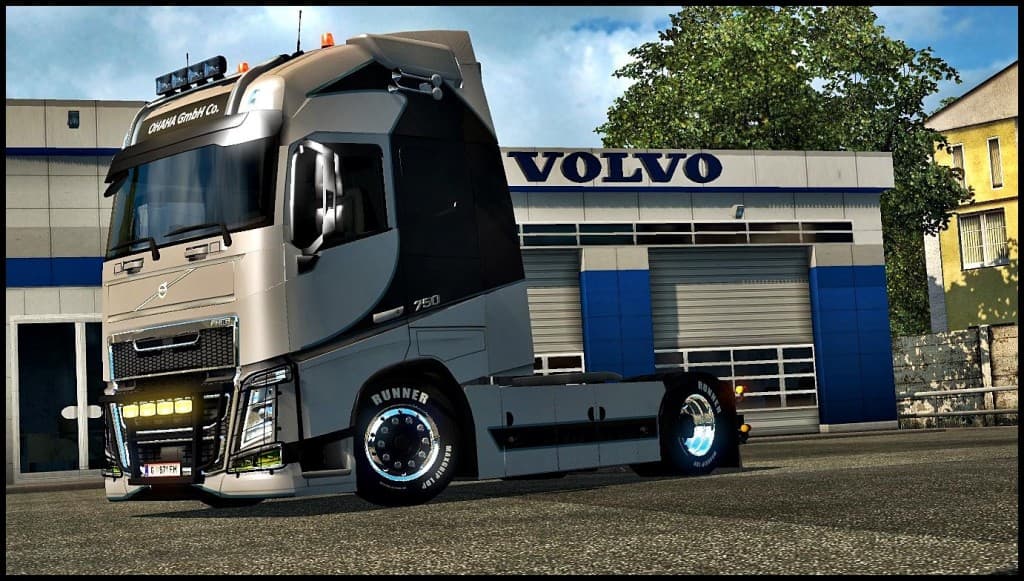 Volvo fh16 2013(ohaha) Skin v1.17 screenshot 3