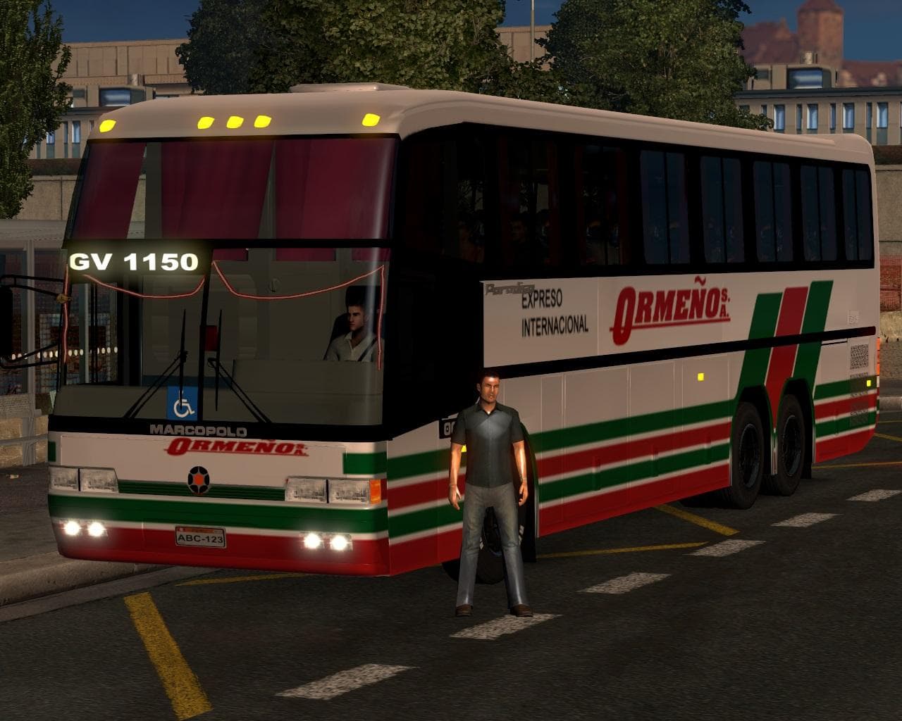 BUS MB GV 1160 (BETA) – Buses mod for Euro Truck Simulator 2