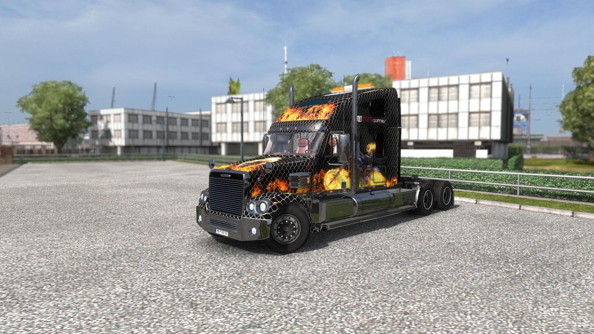 Freightliner Coronado TlesGames edit – Skins mod for Euro Truck Simulator 2