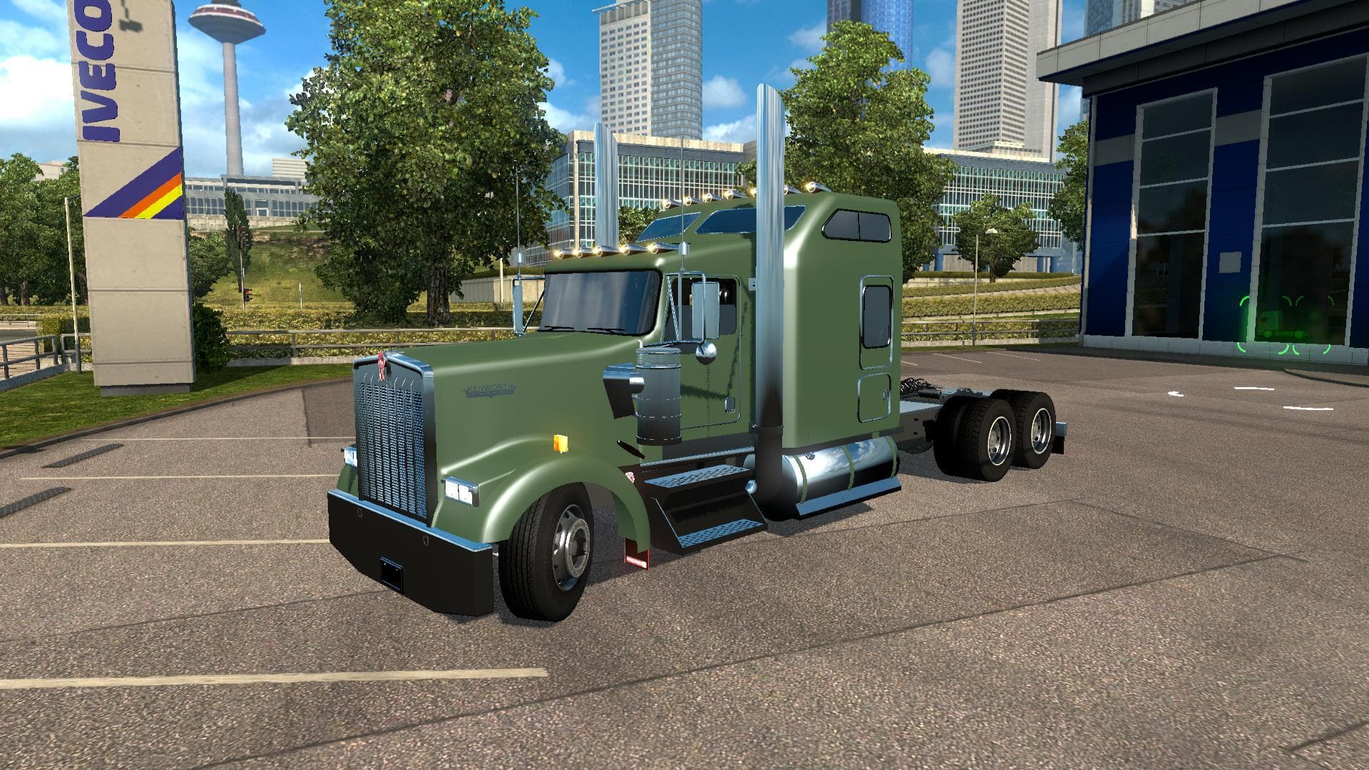 Kenworth W900L – Trucks mod for Euro Truck Simulator 2