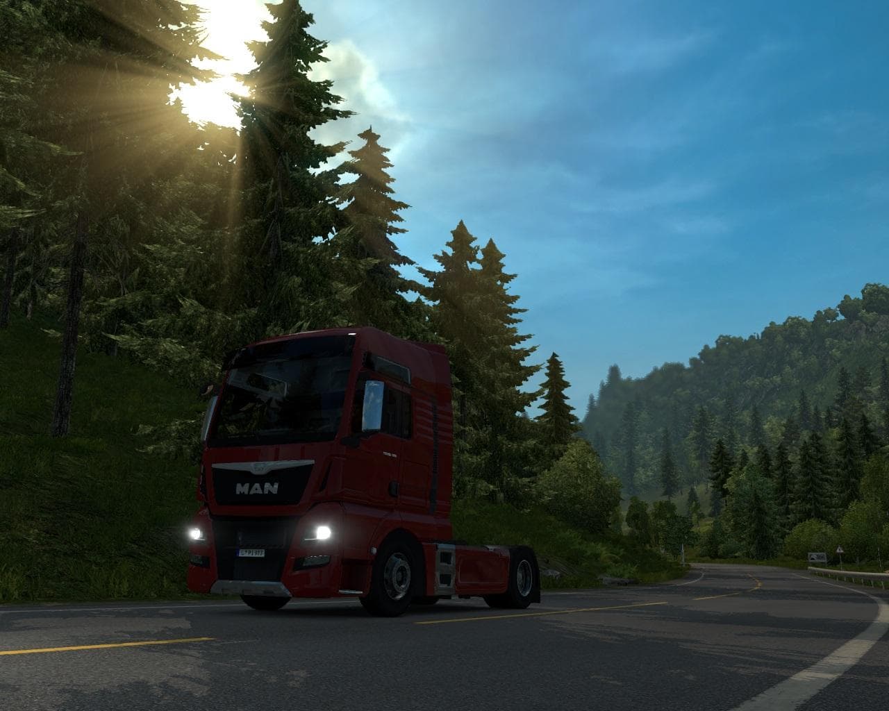 MAN TGX Euro6 – Trucks mod for Euro Truck Simulator 2
