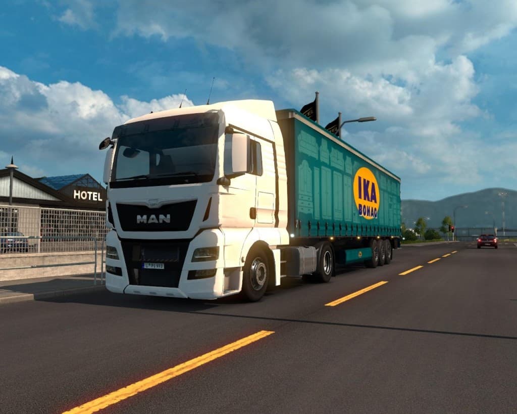 MAN TGX Euro6 v1.0 screenshot 3