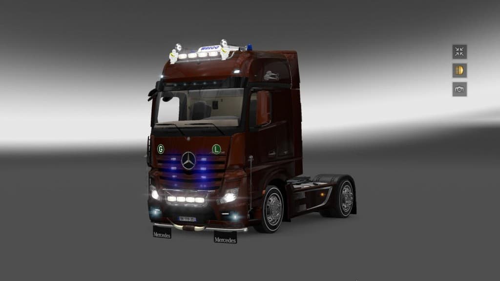 MERCEDES ACTROS 2014 TUNING 1.18X screenshot 3