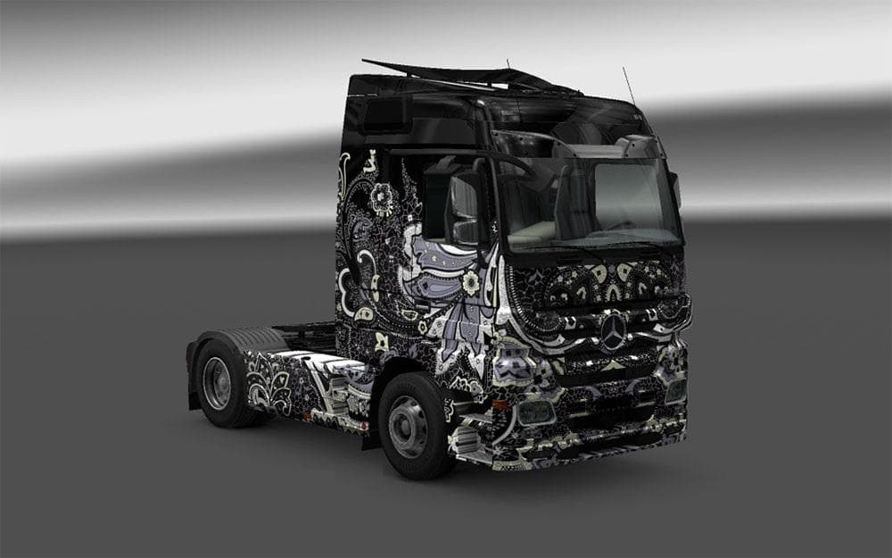MERCEDES BENZ BATIK INDONESIA SKIN – Skins mod for Euro Truck Simulator 2