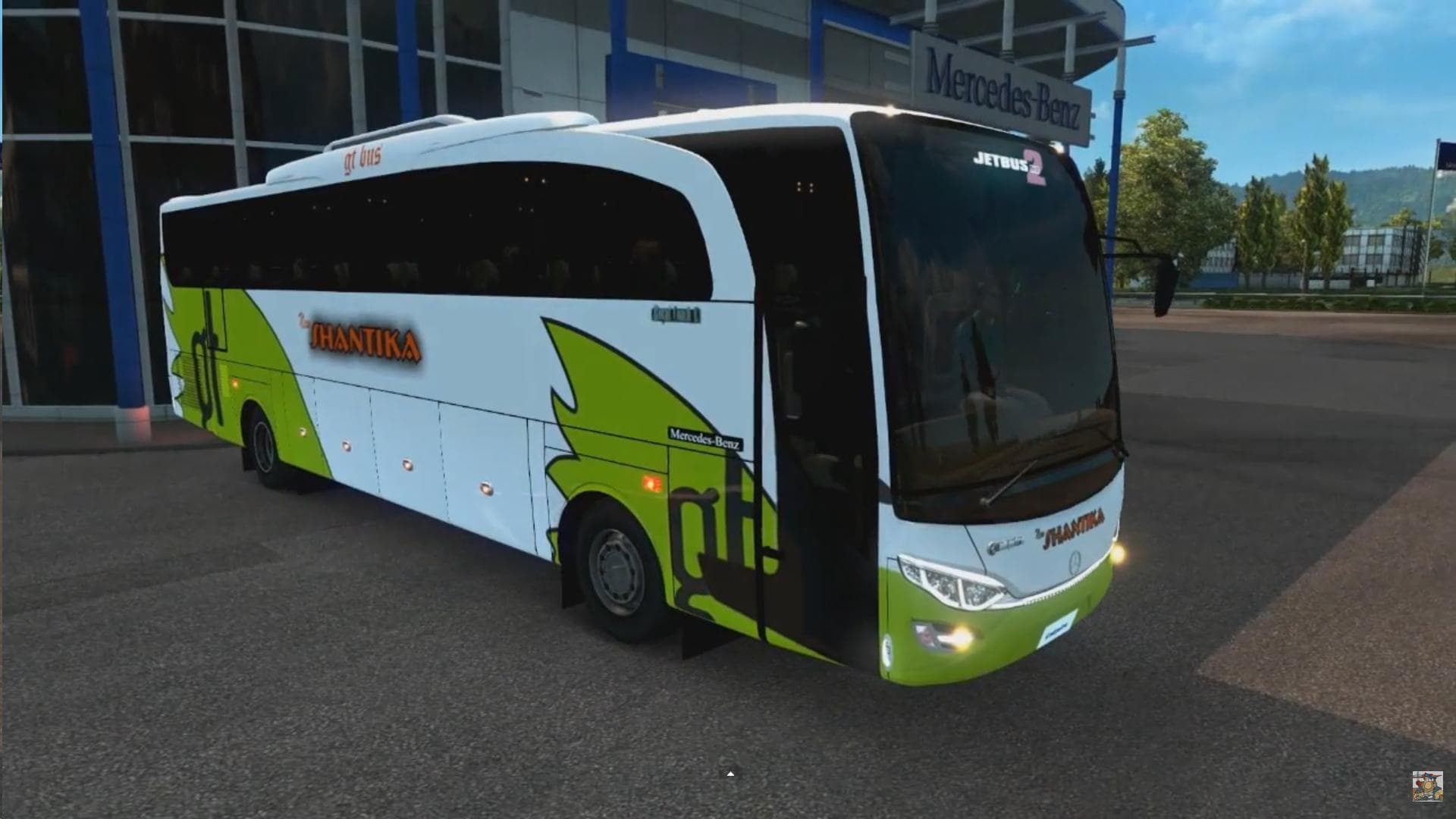 MERCEDES BENZ JETBUS – Skins mod for Euro Truck Simulator 2