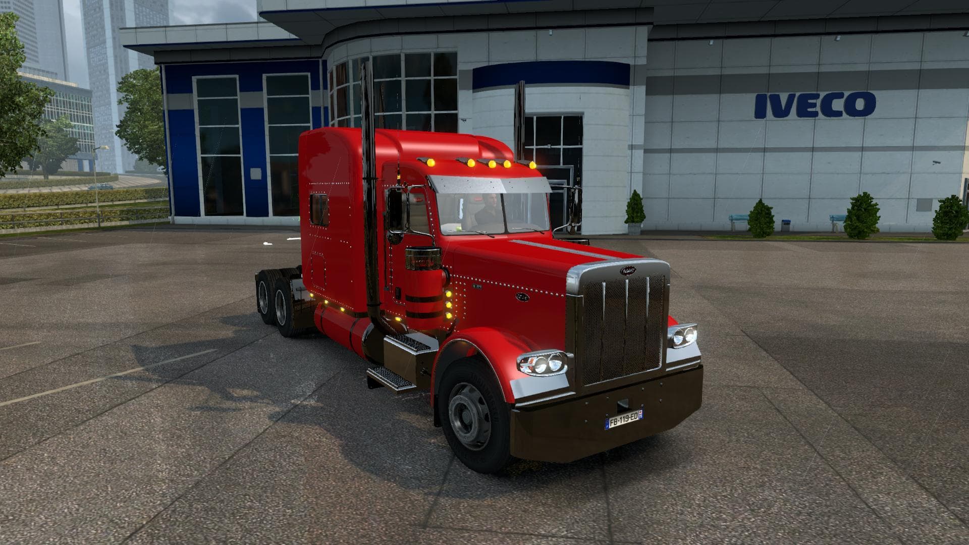 Modified Peterbilt 389 – Trucks mod for Euro Truck Simulator 2